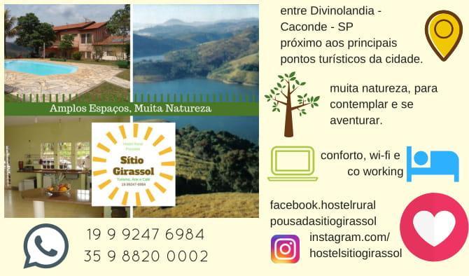 Sitio Girassol Hostel คาคอนเจ ภายนอก รูปภาพ